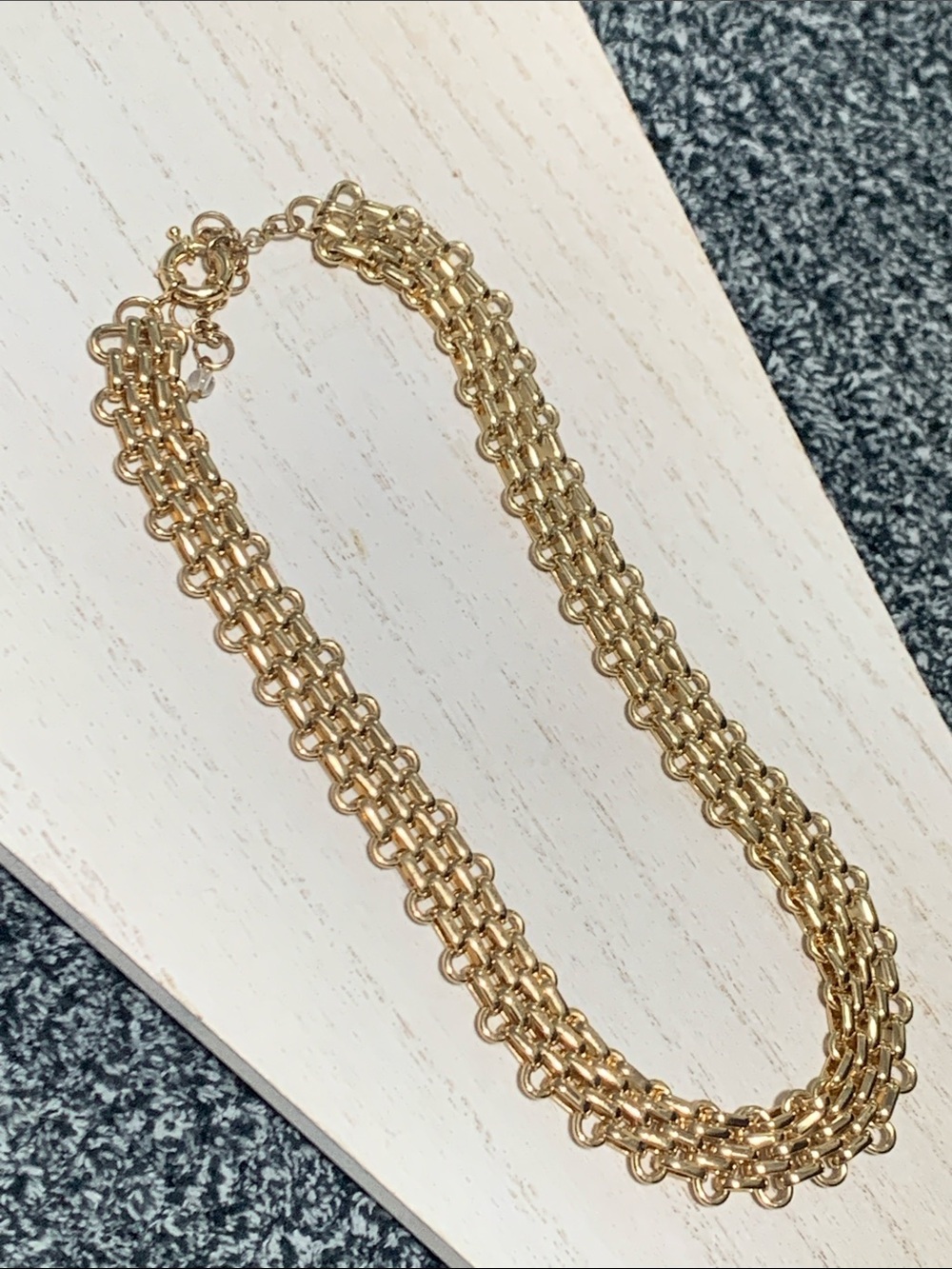 Gold Links Necklace
